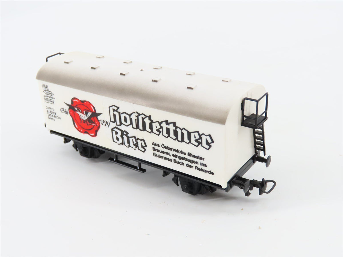 HO Scale KLEINBAHN 320 OBB Austrian Hofstettner Beer Reefer #602-0