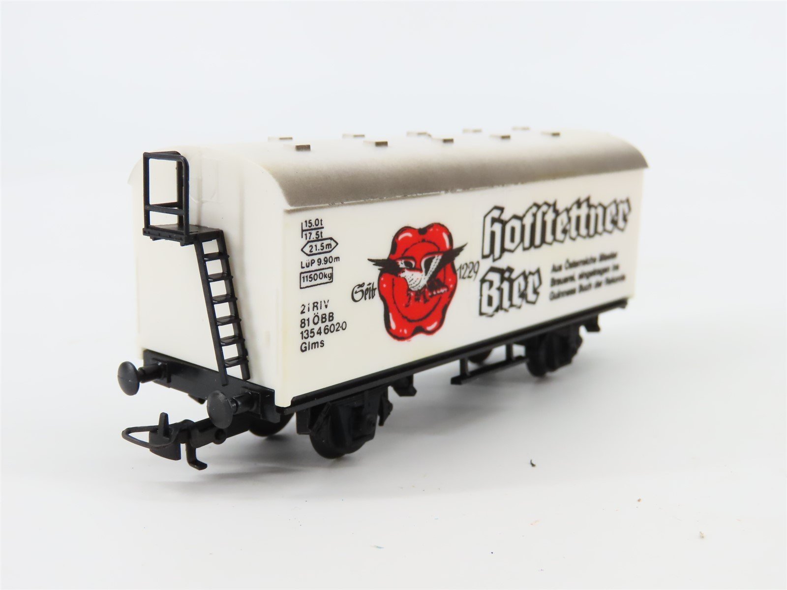 HO Scale KLEINBAHN 320 OBB Austrian Hofstettner Beer Reefer #602-0