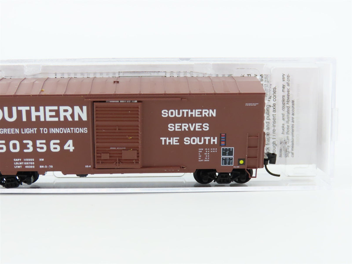 N Scale Micro-Trains MTL 02400500 SOU Southern 40&#39; Single Door Box Car #503564