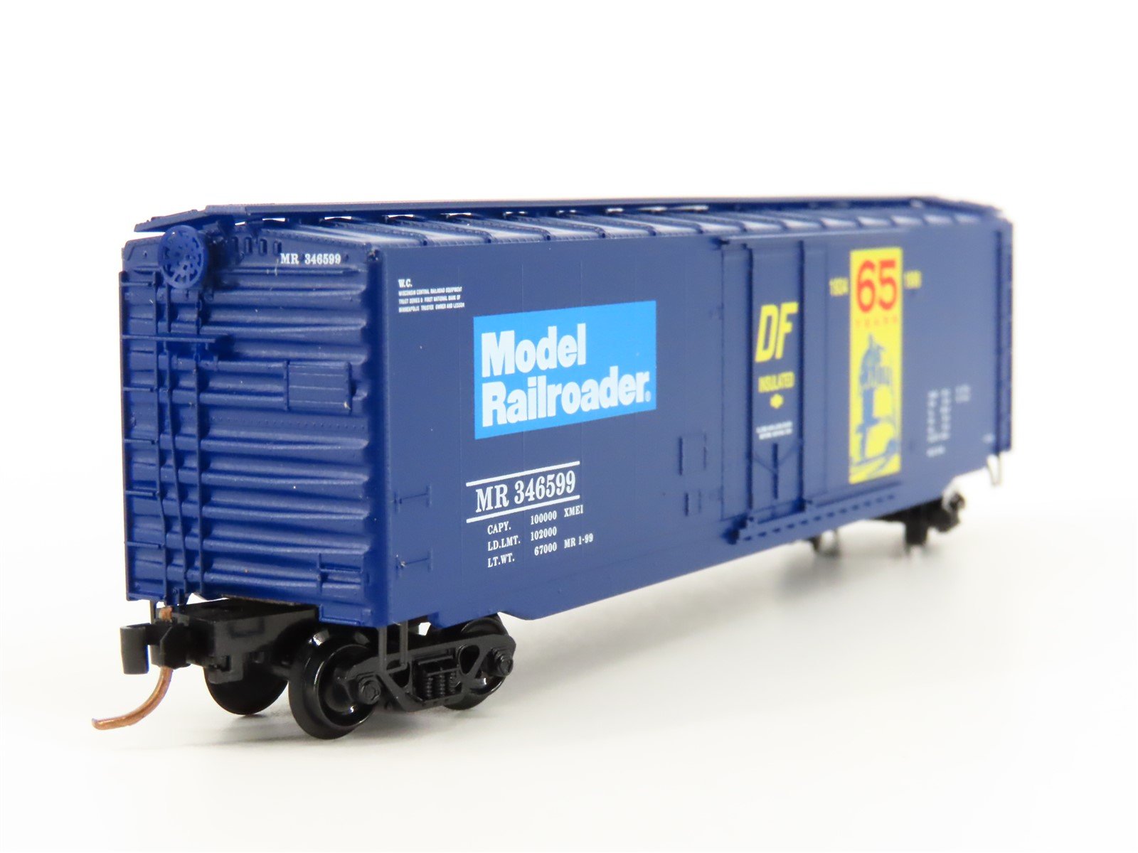 N Micro-Trains MTL 32360 MR Model Railroader 65 Yrs 50' Plug Door Boxcar #346599