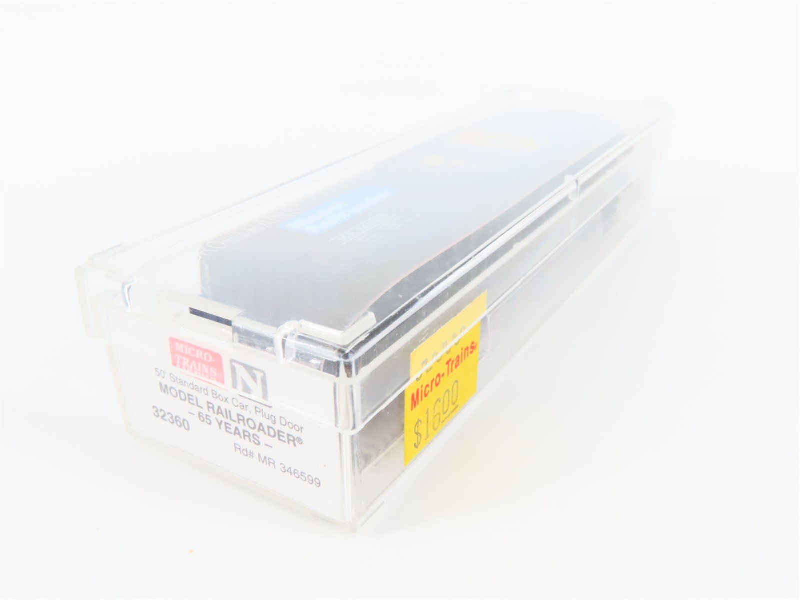 N Micro-Trains MTL 32360 MR Model Railroader 65 Yrs 50' Plug Door Boxcar #346599