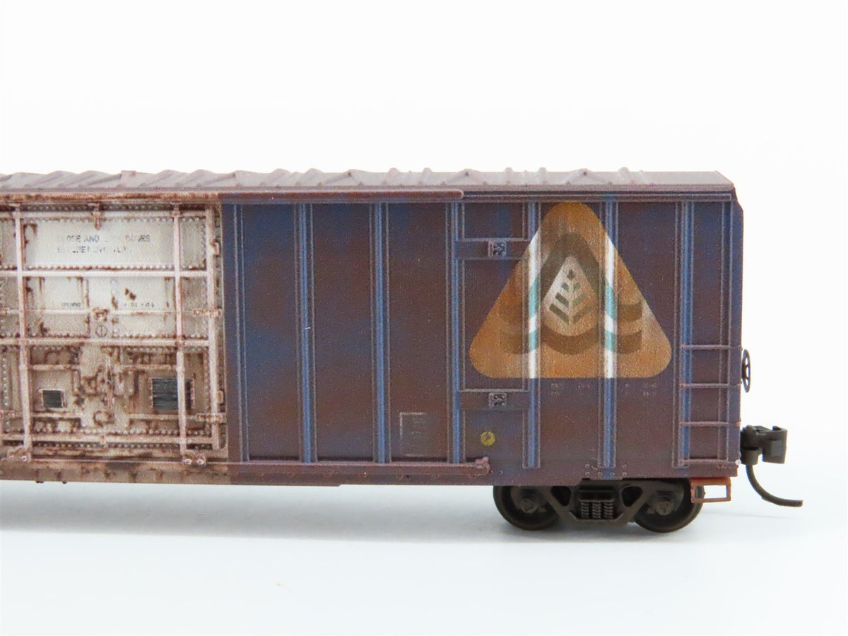 N Micro-Trains MTL 02744470 BAR Bangor &amp; Aroostook 50&#39; Box Car #5961 Weathered