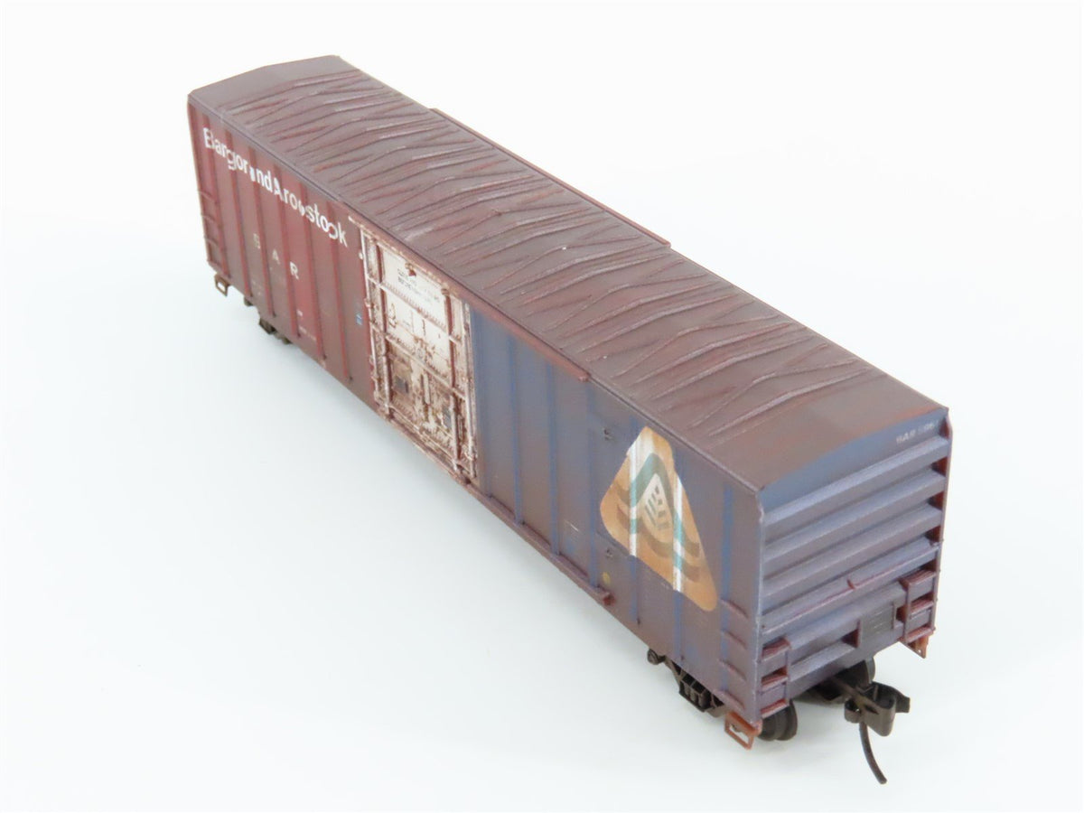 N Micro-Trains MTL 02744470 BAR Bangor &amp; Aroostook 50&#39; Box Car #5961 Weathered