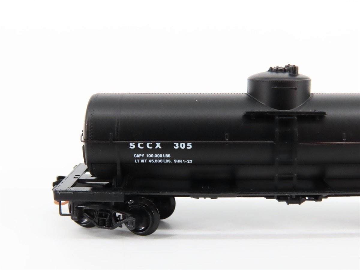 N Scale Micro-Trains MTL 65520 S.C.C.X Shell Oil 39&#39; Single Dome Tank Car #305