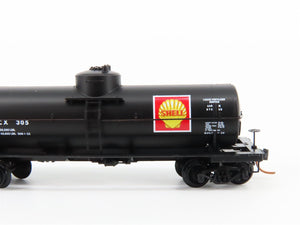 N Scale Micro-Trains MTL 65520 S.C.C.X Shell Oil 39' Single Dome Tank Car #305