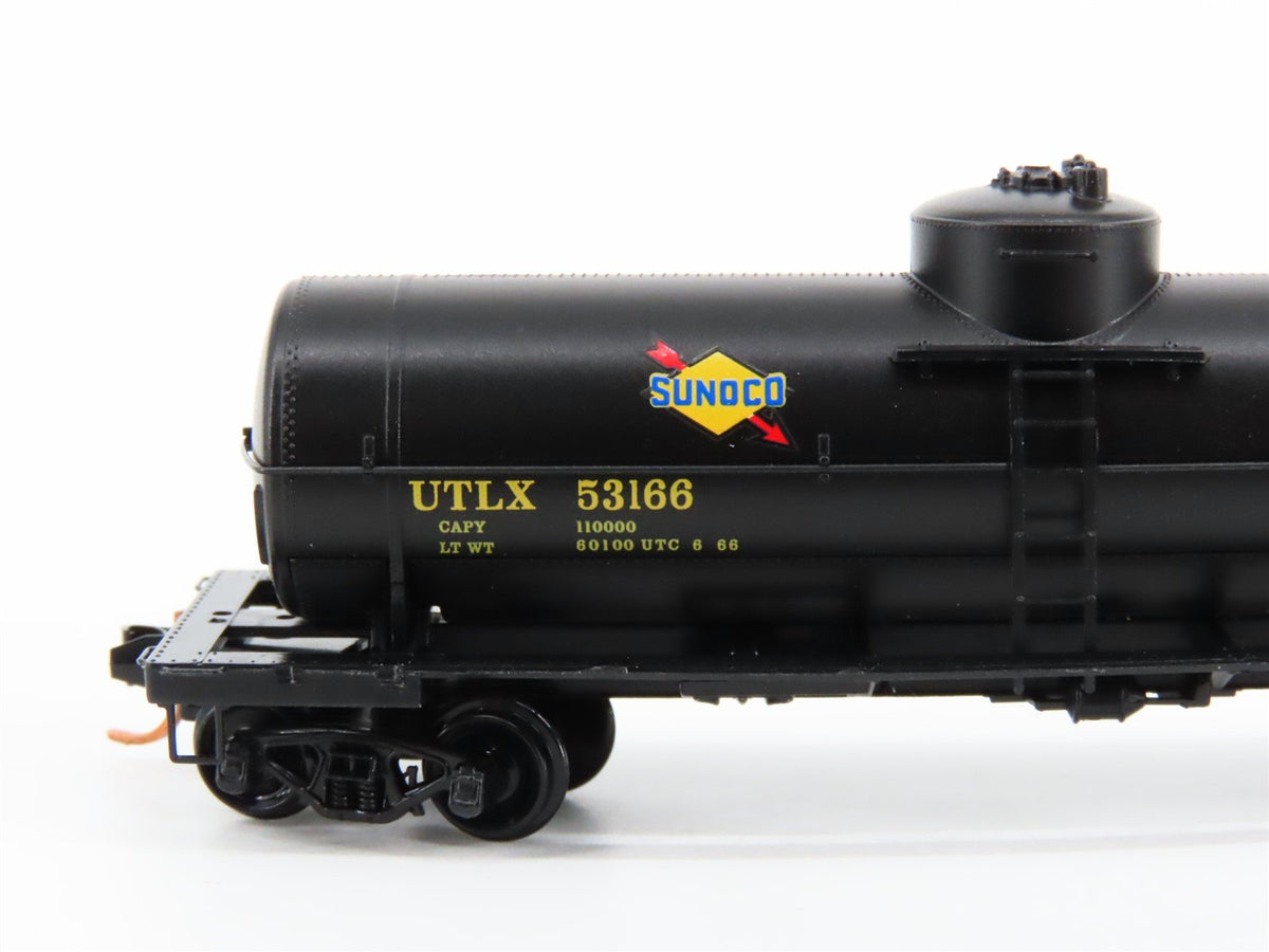 N Scale Micro-Trains MTL 06500692 UTLX Sunoco 39&#39; Single Dome Tank Car #53166