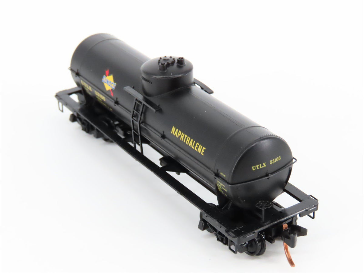 N Scale Micro-Trains MTL 06500692 UTLX Sunoco 39&#39; Single Dome Tank Car #53166