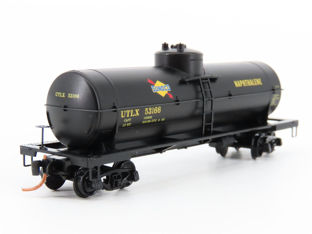 N Scale Micro-Trains MTL 06500692 UTLX Sunoco 39&#39; Single Dome Tank Car #53166