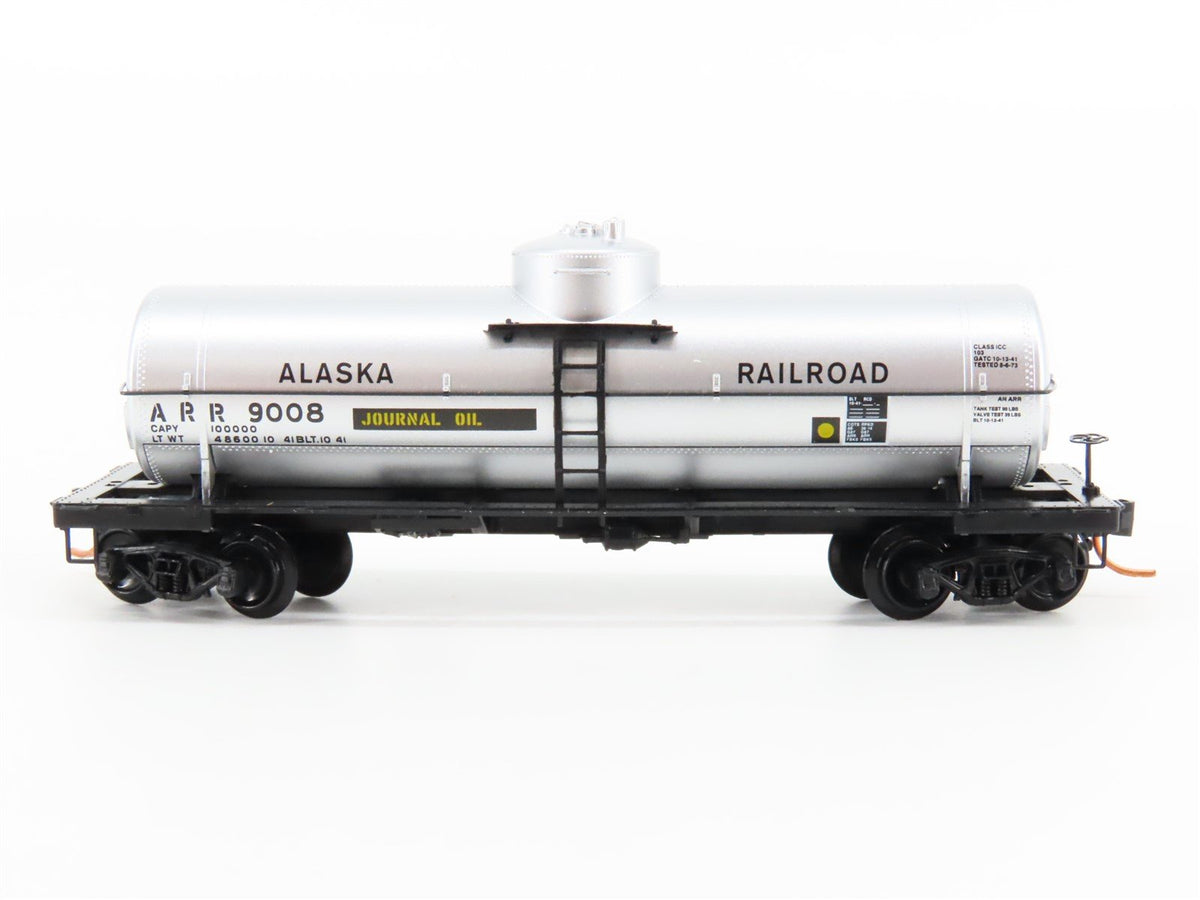 N Micro-Trains MTL 06500270 ARR Alaska Railroad 39&#39; Single Dome Tank Car #9008