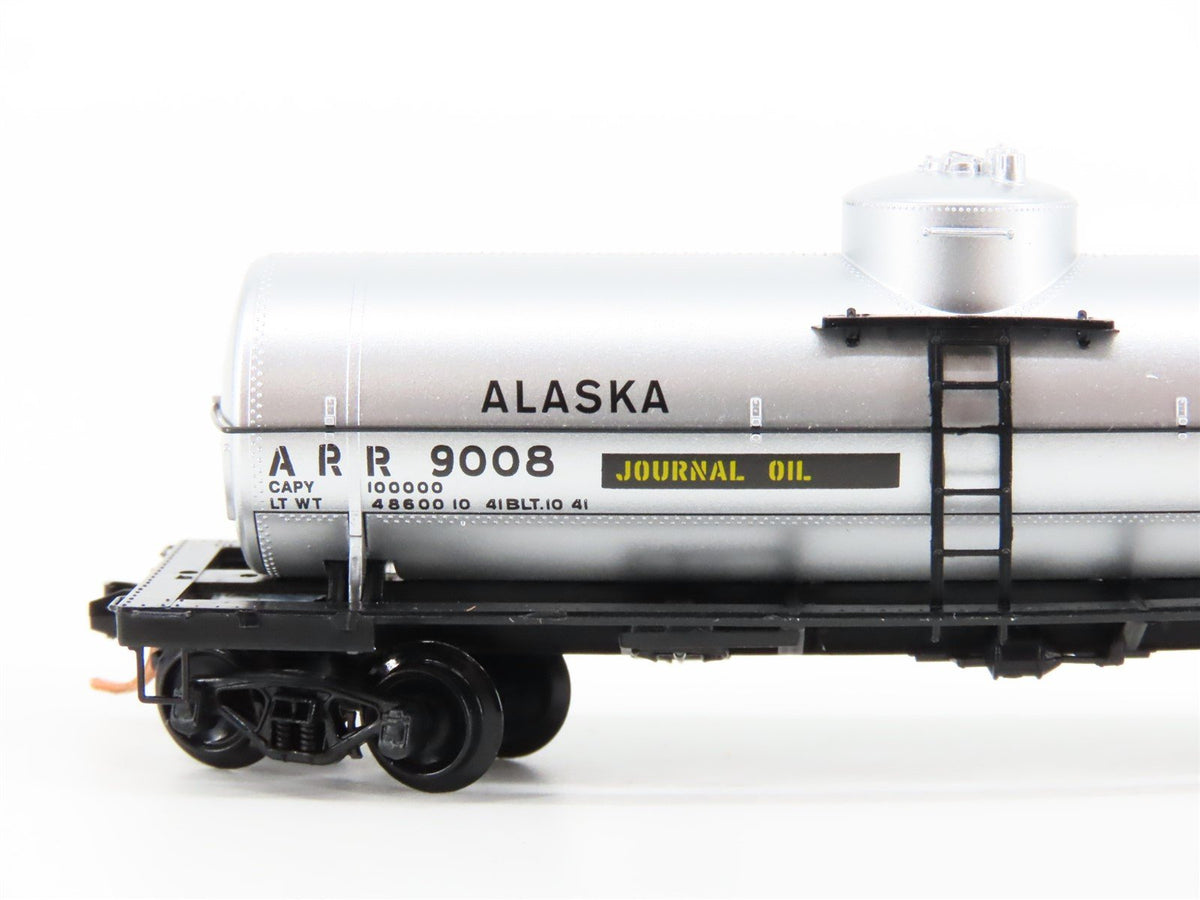 N Micro-Trains MTL 06500270 ARR Alaska Railroad 39&#39; Single Dome Tank Car #9008