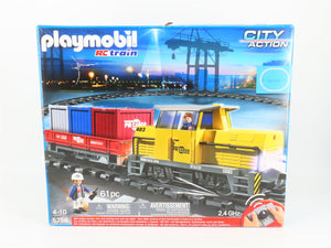 G Scale PLAYMOBIL RC Train City Action 5258 PM Cargo Diesel Freight Train Set