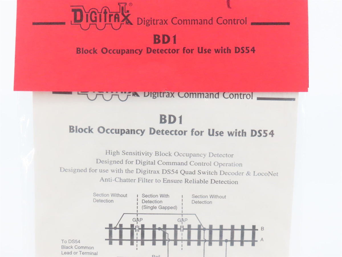 Digitrax BD1 Block Occupancy Detector