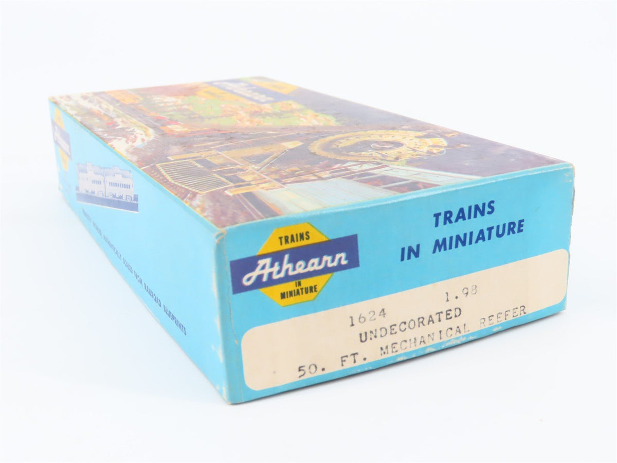 HO Scale Athearn Kit 1624 Undecorated 50&#39; Mechanical Reefer