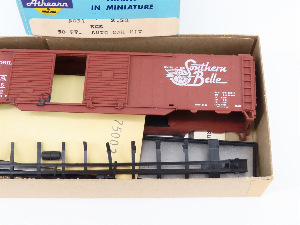 HO Scale Athearn Kit 5031 KCS Kansas City Southern 50&#39; Auto Box Car #20895