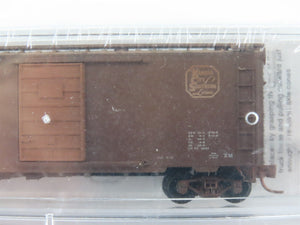 N Scale Micro-Trains MTL 02044966 KCS / ATSF 40' Box Car - Weathered Set of 2