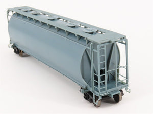 HO Scale Atlas 1950 Undecorated ACF 6-Bay Cylindrical Hopper