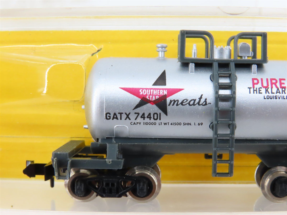 N Scale Atlas 3245 GATX Southern Lard Beer Can Tank Car #74401