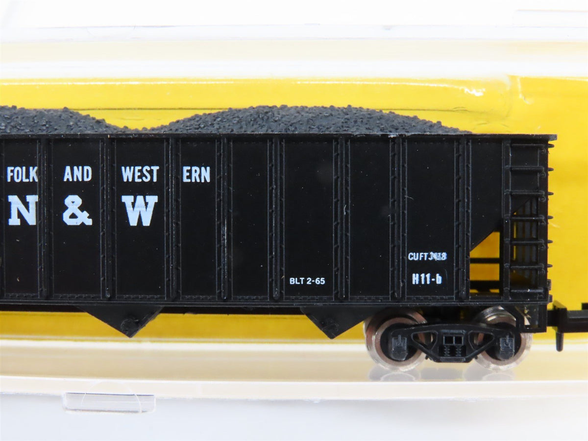 N Scale Atlas 3264 N&amp;W Norfolk &amp; Western 3-Bay Open Hopper #12987