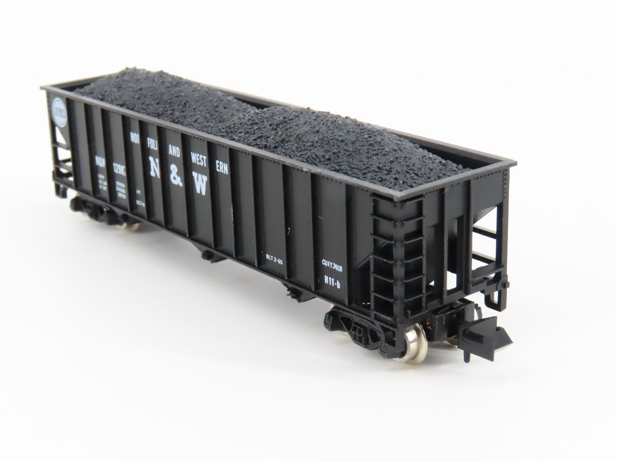 N Scale Atlas 3264 N&amp;W Norfolk &amp; Western 3-Bay Open Hopper #12987