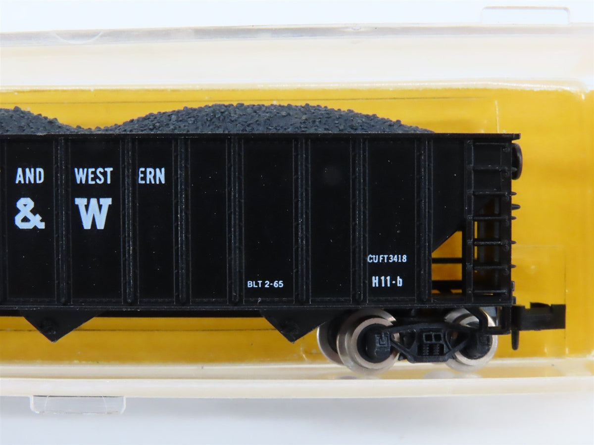 N Scale Atlas 3264 N&amp;W Norfolk &amp; Western 3-Bay Open Hopper #12987