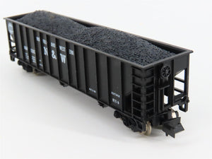 N Scale Atlas 3264 N&W Norfolk & Western 3-Bay Open Hopper #12987