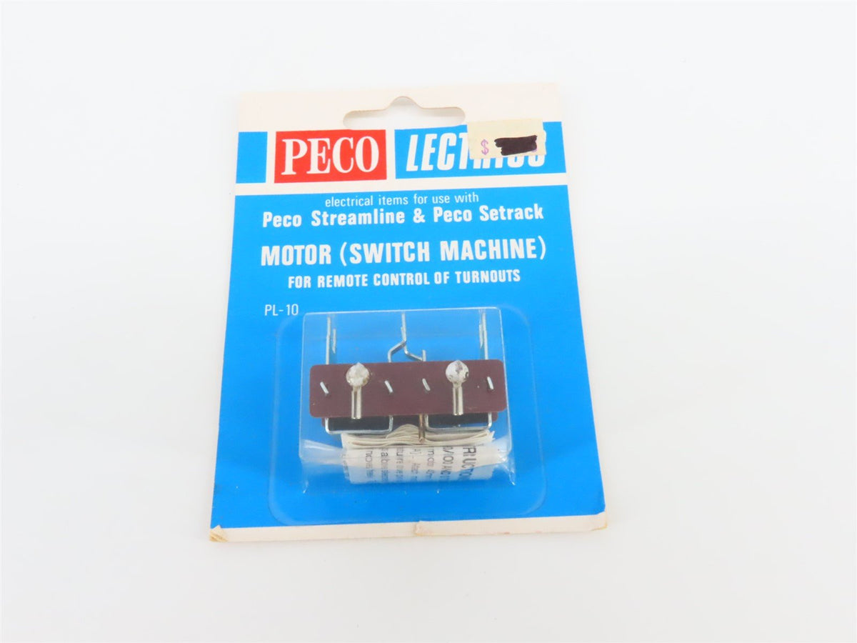 PECO PL-10 Motor Switch Machine 3-Pack