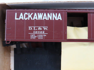 HO Scale Athearn / Rail Runner Kit 165 DL&W Lackawanna 50' Box Car #12022