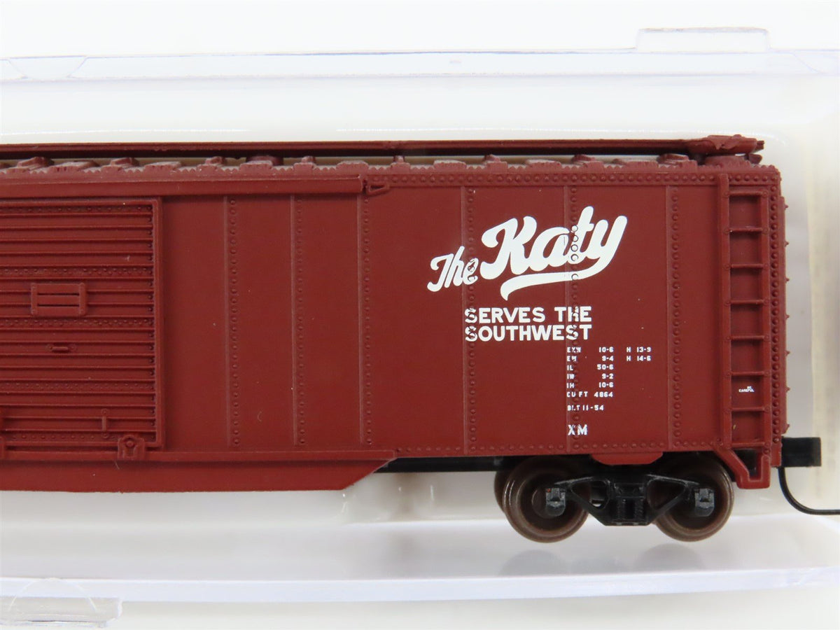 N Scale Atlas 36372 M-K-T Katy 50&#39; Double Door Box Car #99269