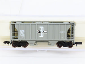 N Scale Atlas 31511 BM Boston & Maine 2-Bay Covered Hopper #5520