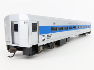 HO Scale Walthers 932-6074 Metro-North 85' Commuter Coach Passenger Car #6157