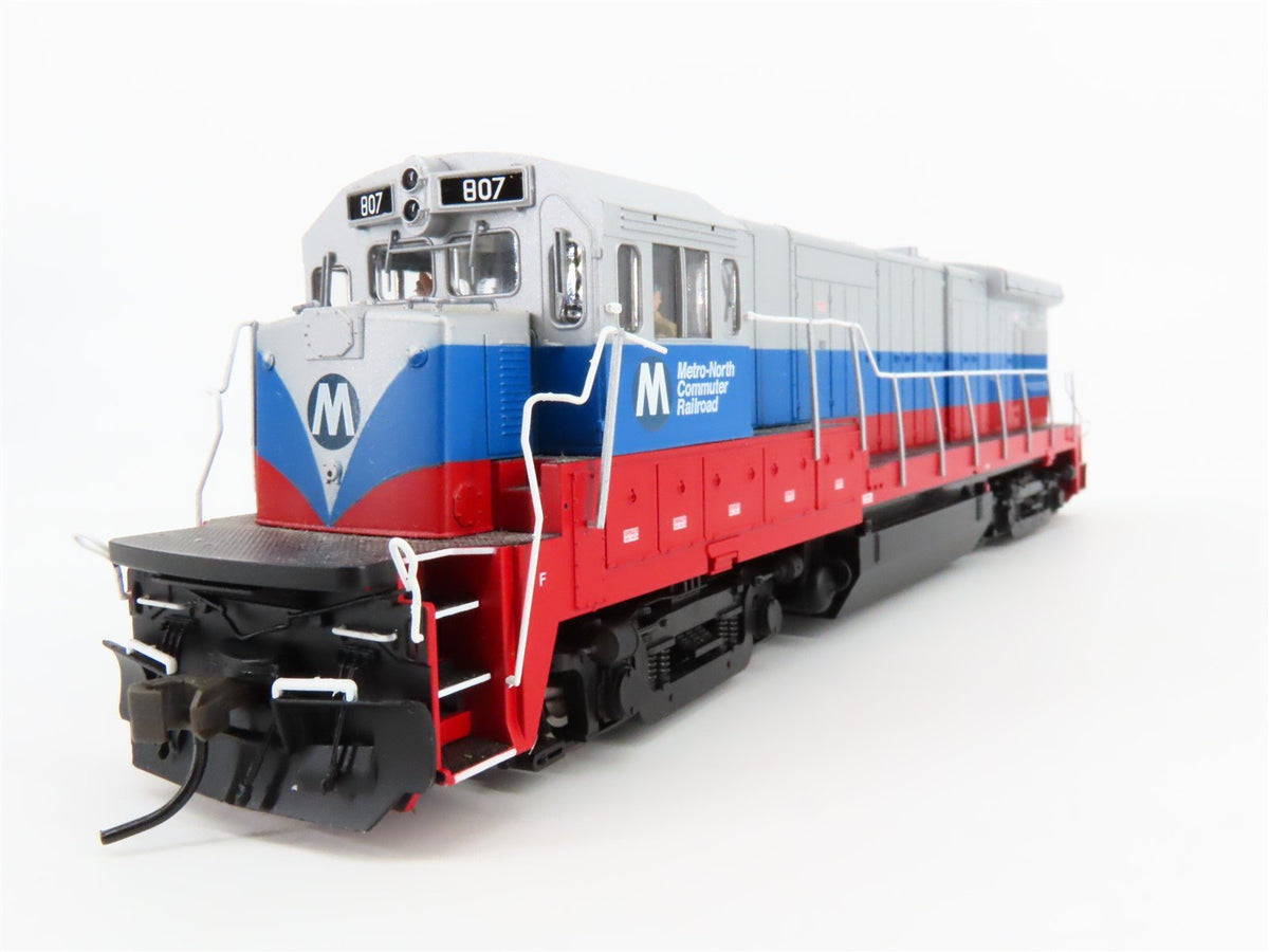 HO Scale Atlas Master 8087 Metro-North B23-7 Diesel Locomotive #807 w/ DCC