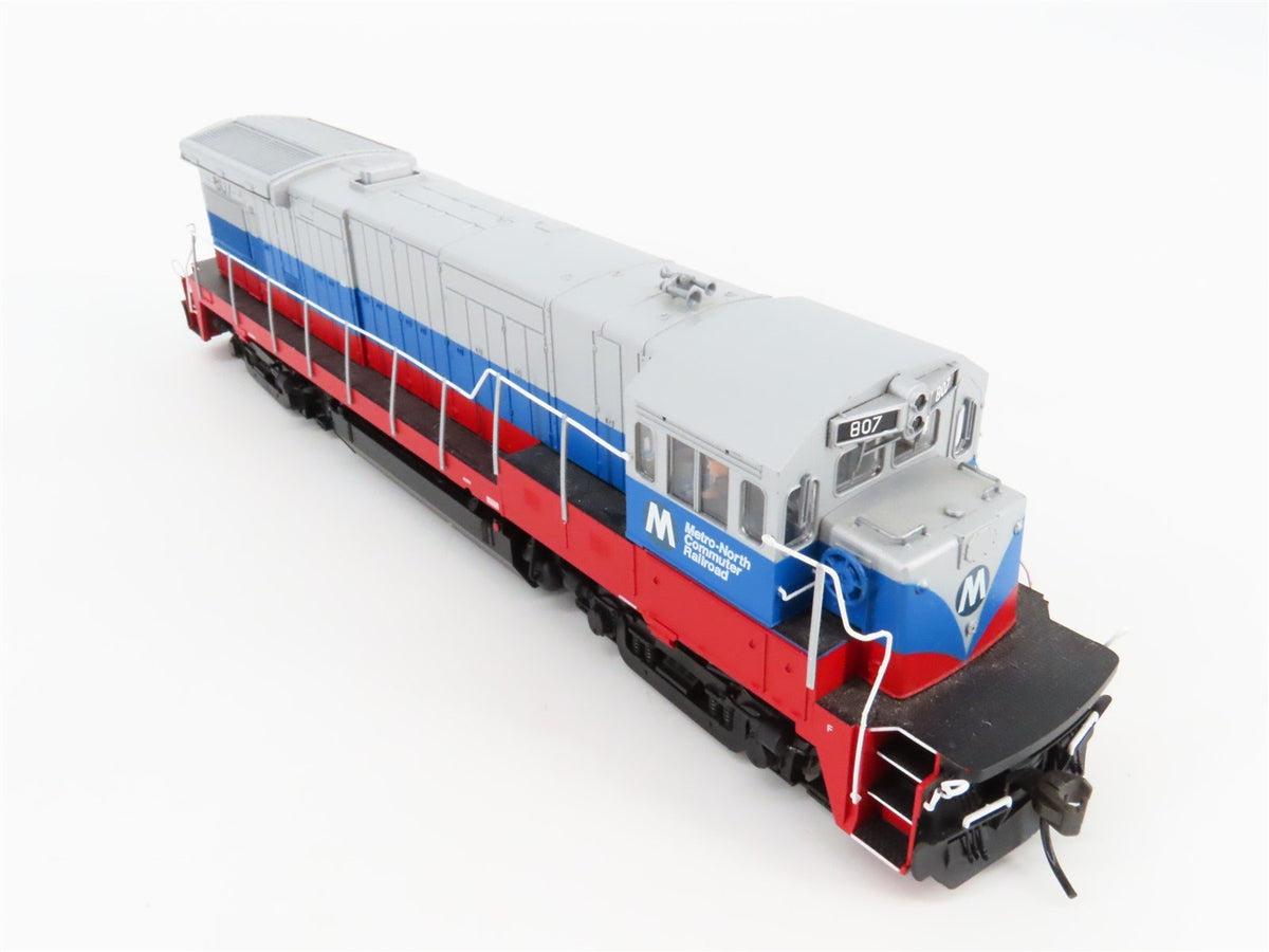 HO Scale Atlas Master 8087 Metro-North B23-7 Diesel Locomotive #807 w/ DCC