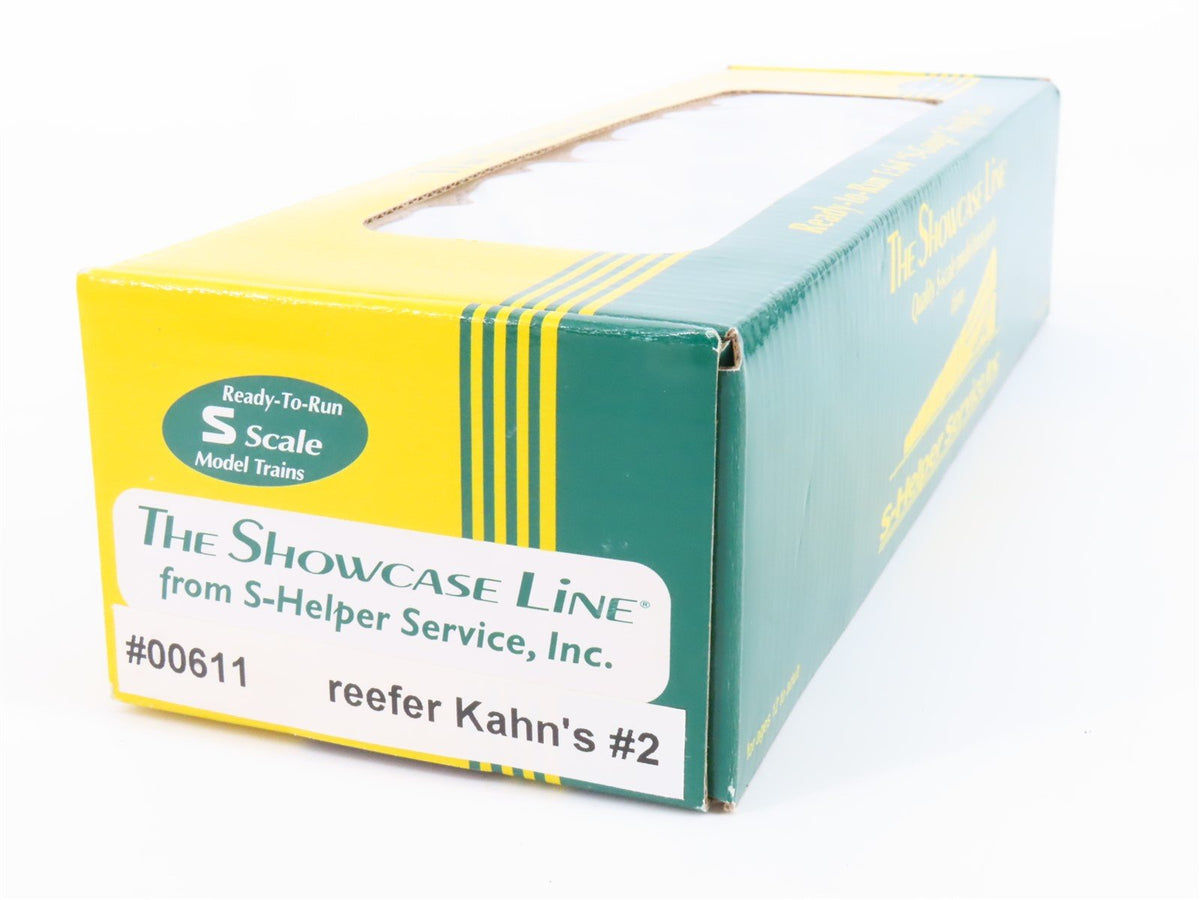 S Scale S-Helper Service Showcase Line 00611 EKSX Kahn&#39;s Reefer #1065