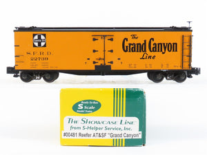 S Scale S-Helper Service Showcase Line 00481 SFRD Santa Fe Grand Canyon Reefer