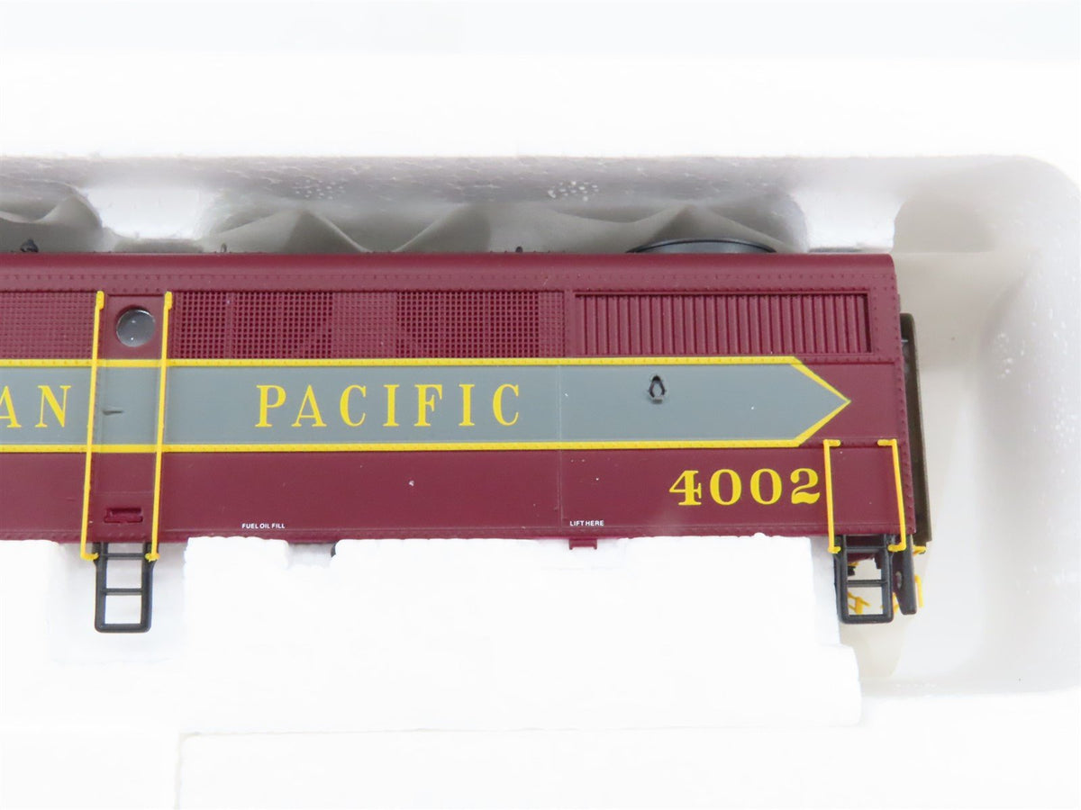 HO Scale Proto 2000 CP Canadian Pacific FA1 Diesel Locomotive #4002 BAD GEARS