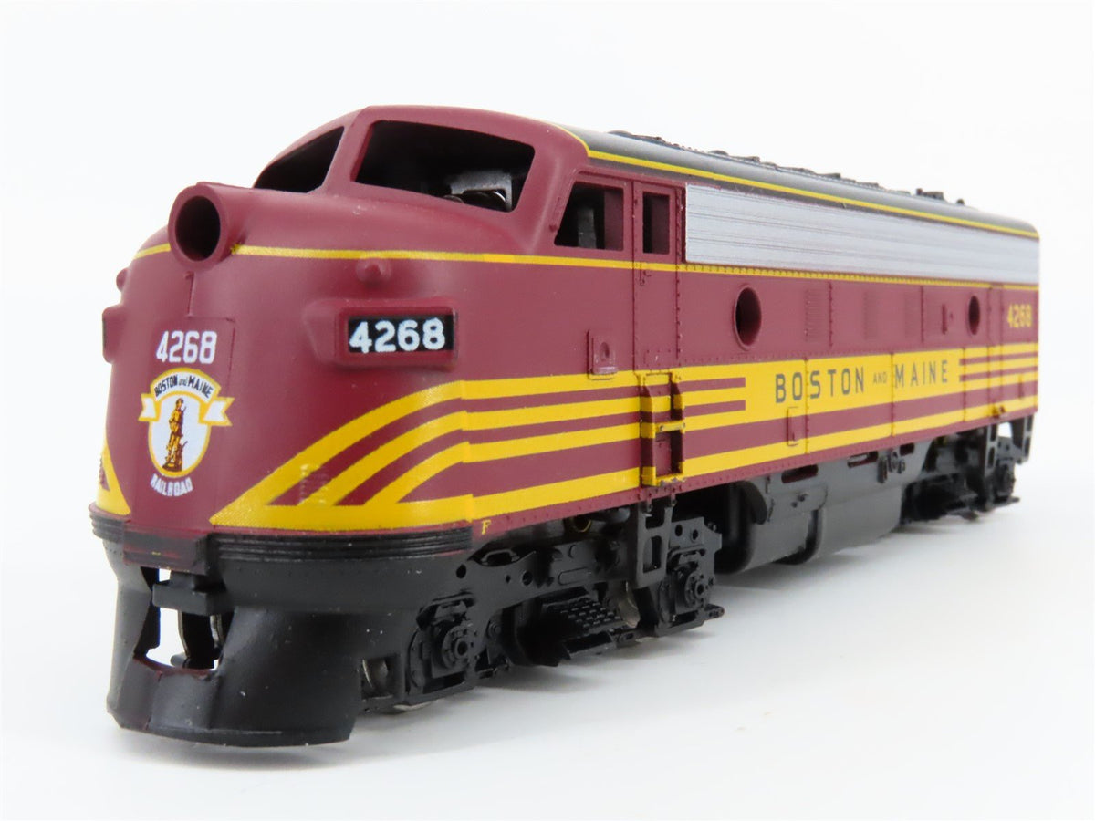 HO Scale Athearn 2209 B&amp;M Boston &amp; Maine F7 A/A Diesel Locomotive Set