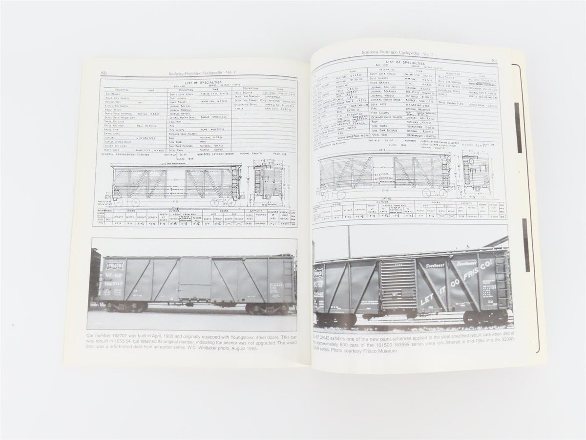 Railway Prototype Cyclopedia Vol. 1 - RP CYC 1 ©1997 SC Book