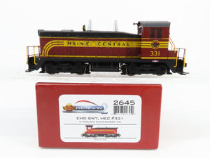 HO Scale Broadway Limited LTD 2645 MEC Railway SW7 Diesel Loco #331 w/ DCC