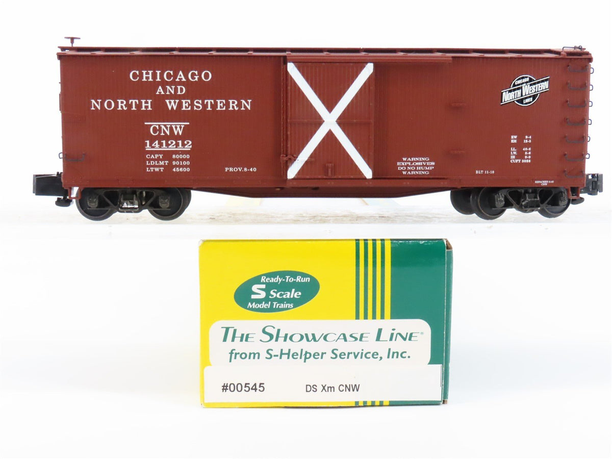 S Scale S-Helper Service Showcase Line 00545 CNW Chicago North Western Box Car