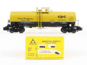 S Scale American Models 501 CCLX CPC International Corn Products Tank Car #1691