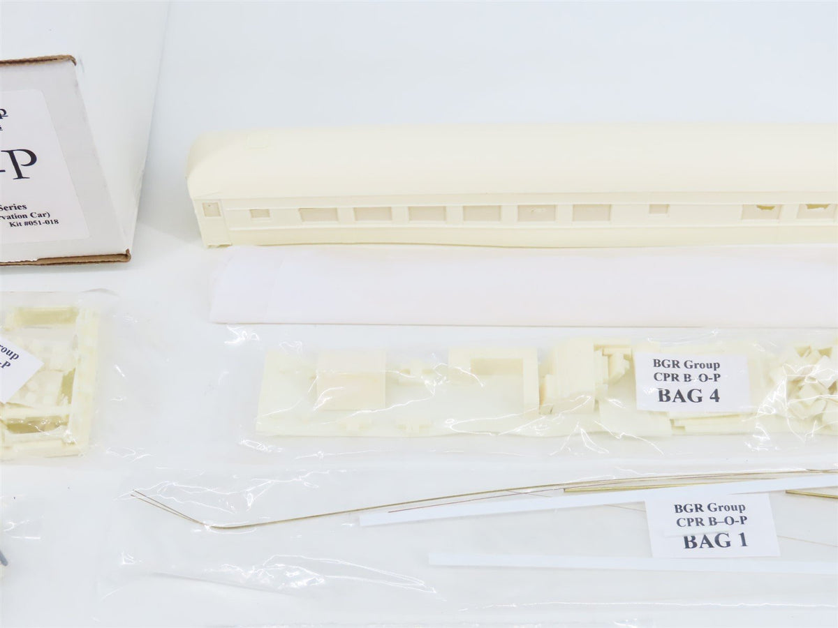 HO Scale BGR Group 051-018 CP Canadian Pacific Parlor/OBS Passenger Car Kit