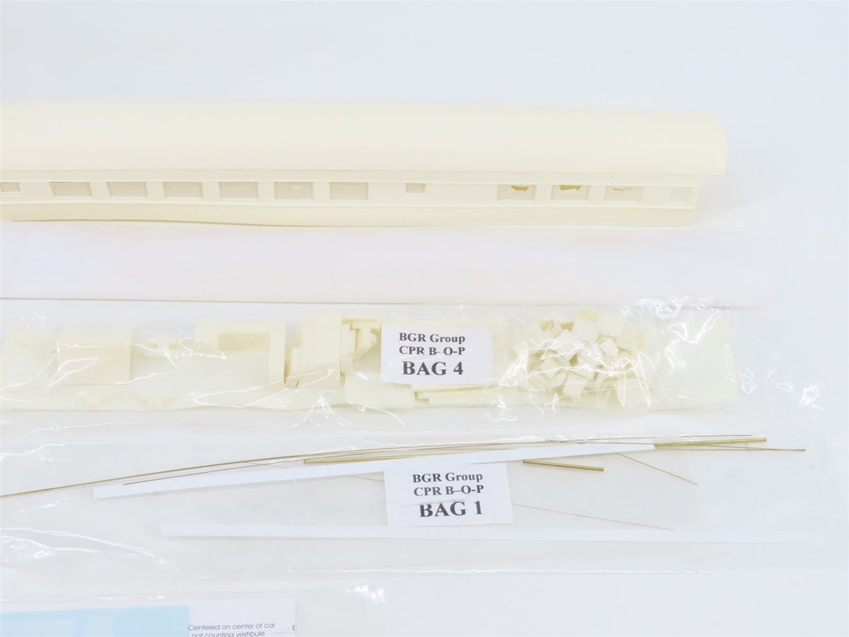 HO Scale BGR Group 051-018 CP Canadian Pacific Parlor/OBS Passenger Car Kit