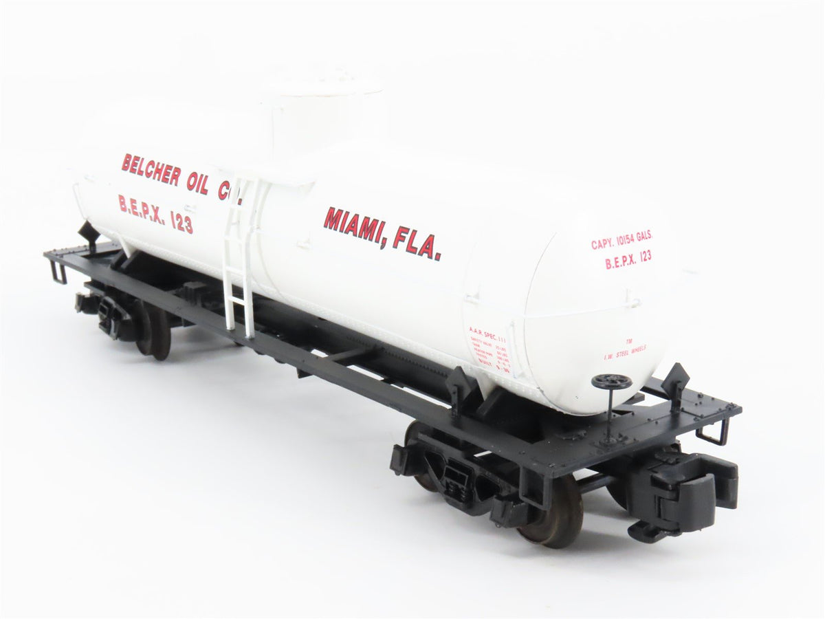 S Scale America Des Plaines Hobbies DPS14083 BEPX Belcher Oil Tank Car #123