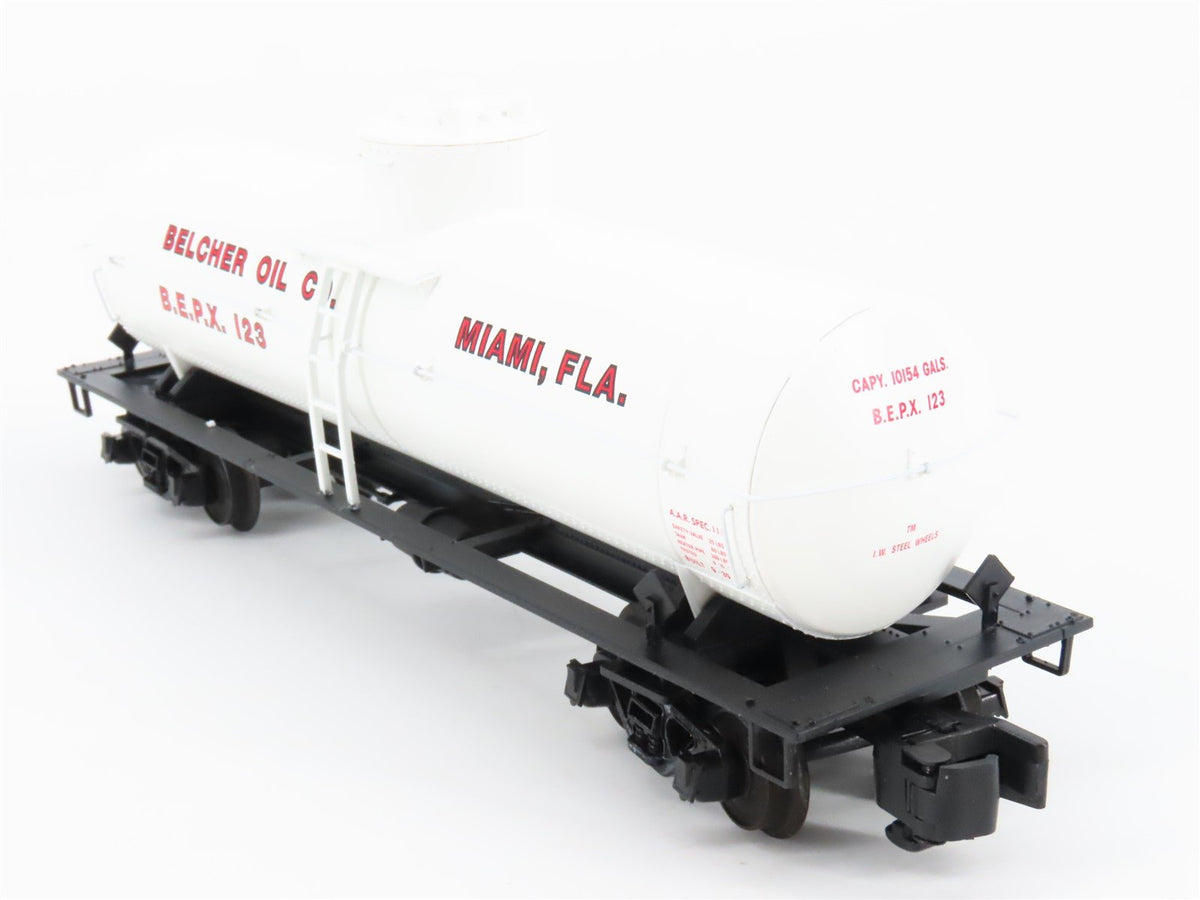S Scale America Des Plaines Hobbies DPS14083 BEPX Belcher Oil Tank Car #123
