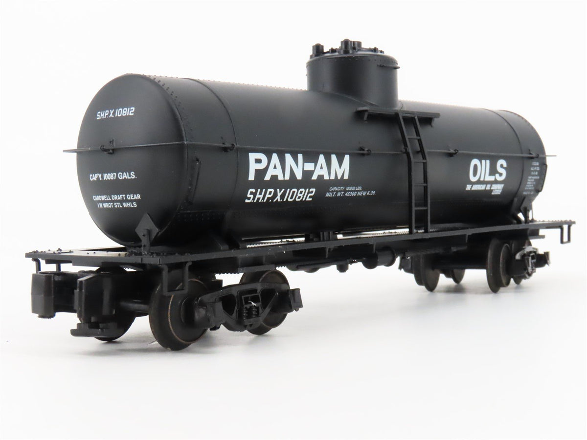 S Scale America Des Plaines Hobbies DPS14092 SHPX Pan-Am Oils Tank Car #10812