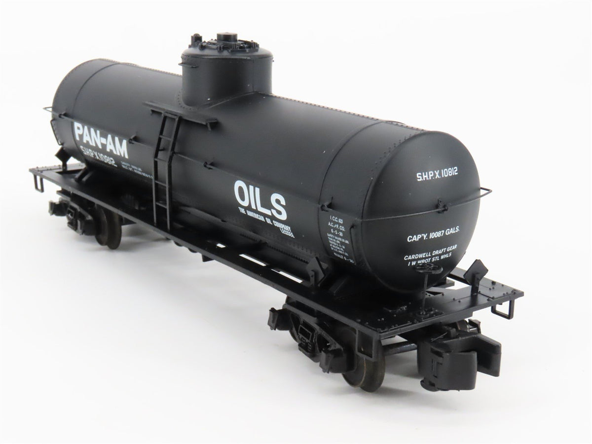 S Scale America Des Plaines Hobbies DPS14092 SHPX Pan-Am Oils Tank Car #10812