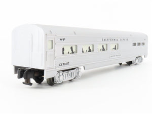 S Scale American Flyer 6-48932 WP California Zephyr Diner Passenger #CZ842