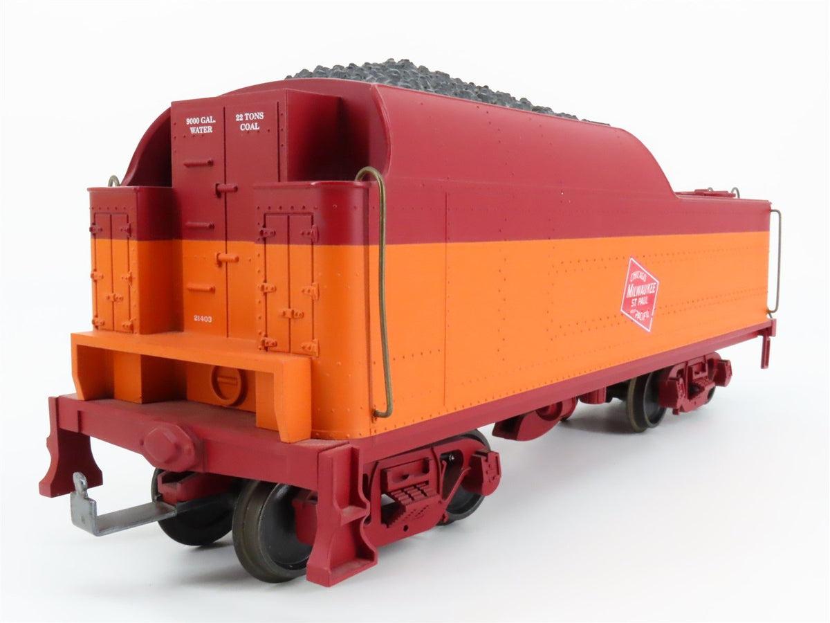 G Scale Aristo Craft ART-24103 MILW Milwaukee Road 4-6-2 Steam Locomotive #156