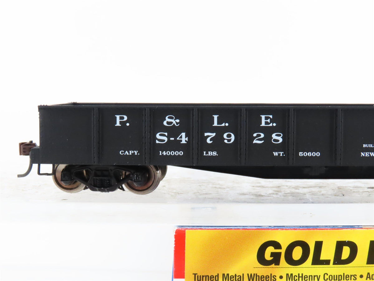 HO Scale Walthers Gold Line 932-7470 P&amp;LE Pittsburgh &amp; Lake Erie Gondola #47928