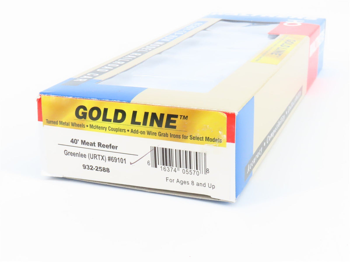 HO Scale Walthers Gold Line 932-2588 URTX Greenlee Packing Company Reefer #69101